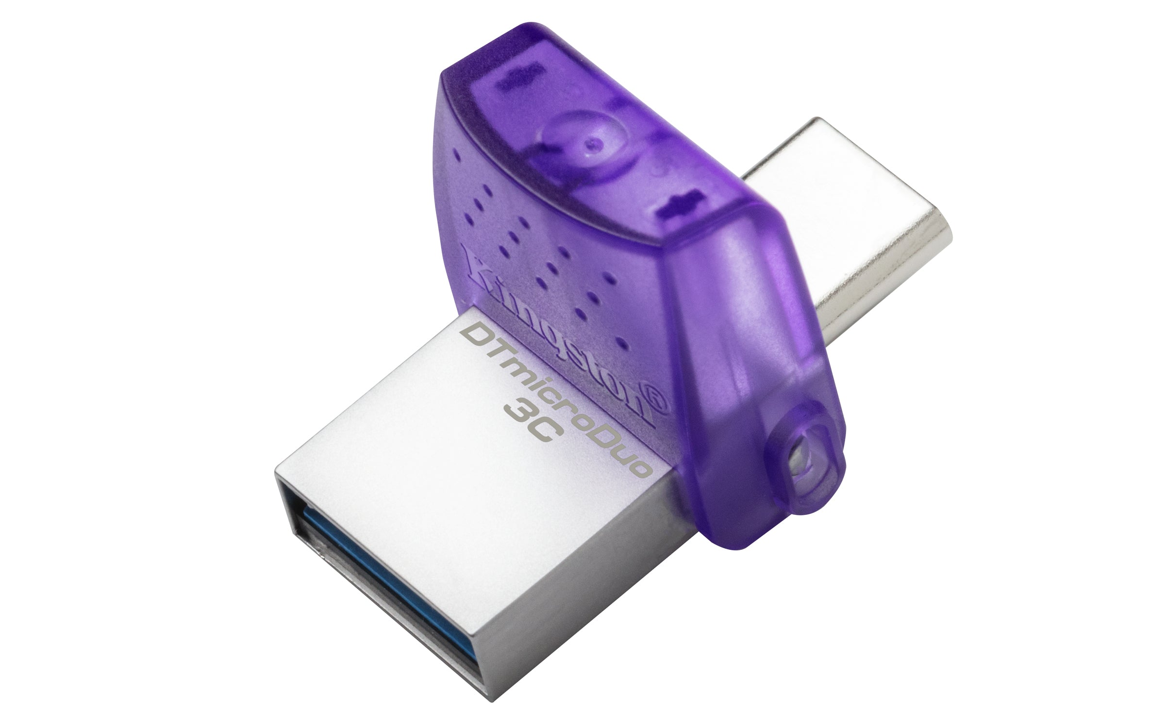 Type-C 3.2 Gen 1 (3.1 Gen 1) Lila, Rostfritt stål Kingston Technology DTDUO3CG3/64GB 0740617328219|740617328219 USB-Sticka D