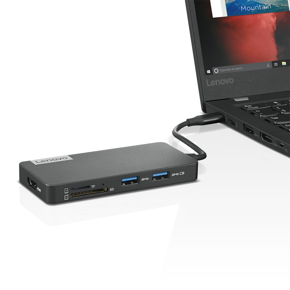 1) Type-C Grå Lenovo GX90T77924 0193268856752|193268856752 Dockningsstationer För Bärbara Datorer GX90T77924 www.electrica