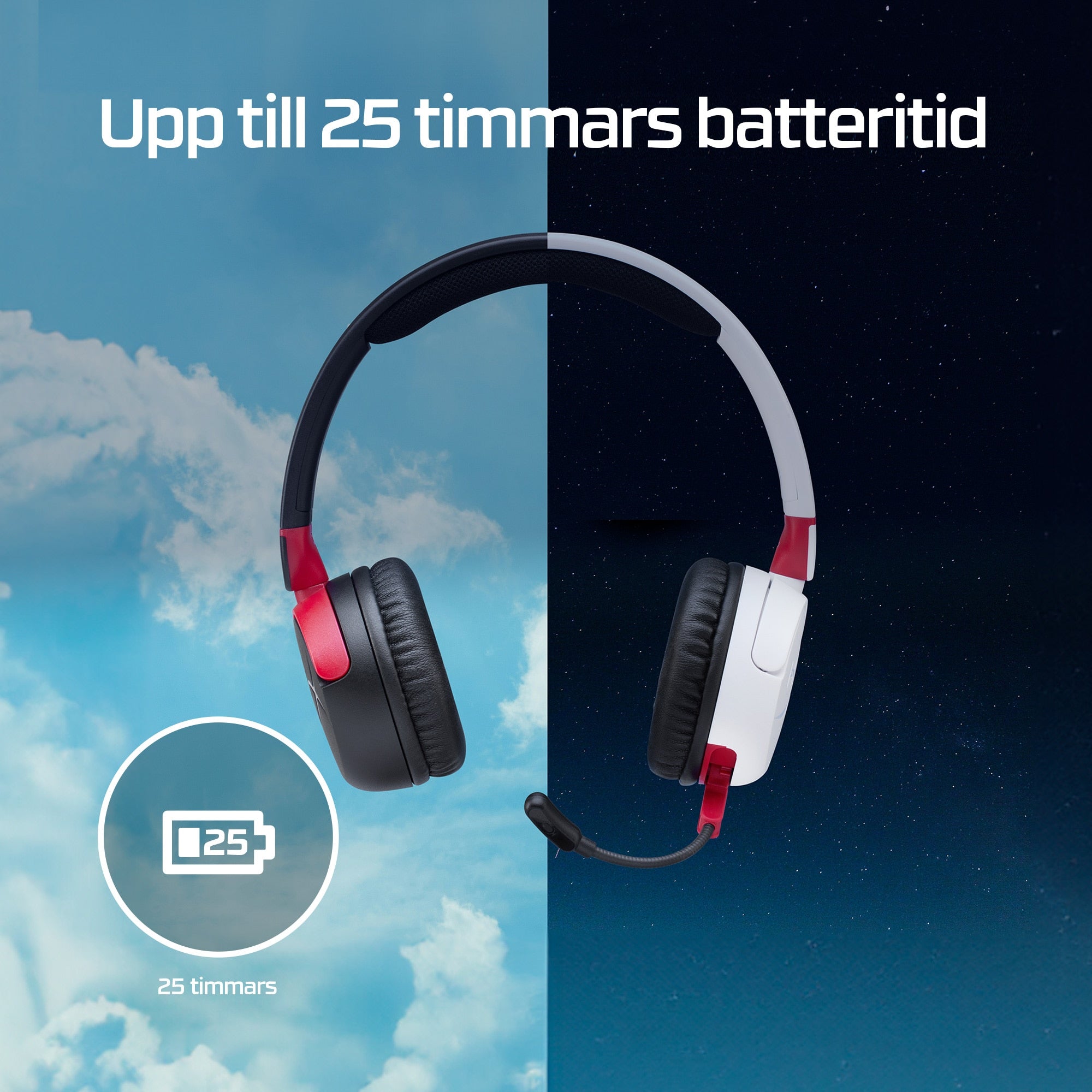 7192347997 Hörlurar och Headsets HyperX HyperX Cloud Mini - Wireless Gaming Headset (svart) www.electricalstuff.se Electric