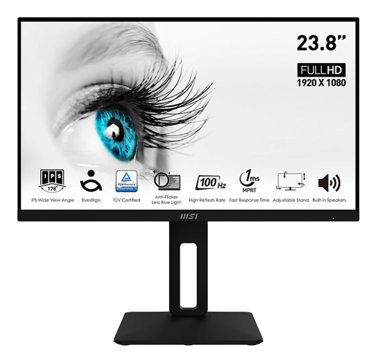 Svart MSI 9S6-3PA19T-090 4711377097550 Platta Pc-Skärmar Pro MP242APDE www.electricalstuff.se ElectricalStuff.se MSI Pro