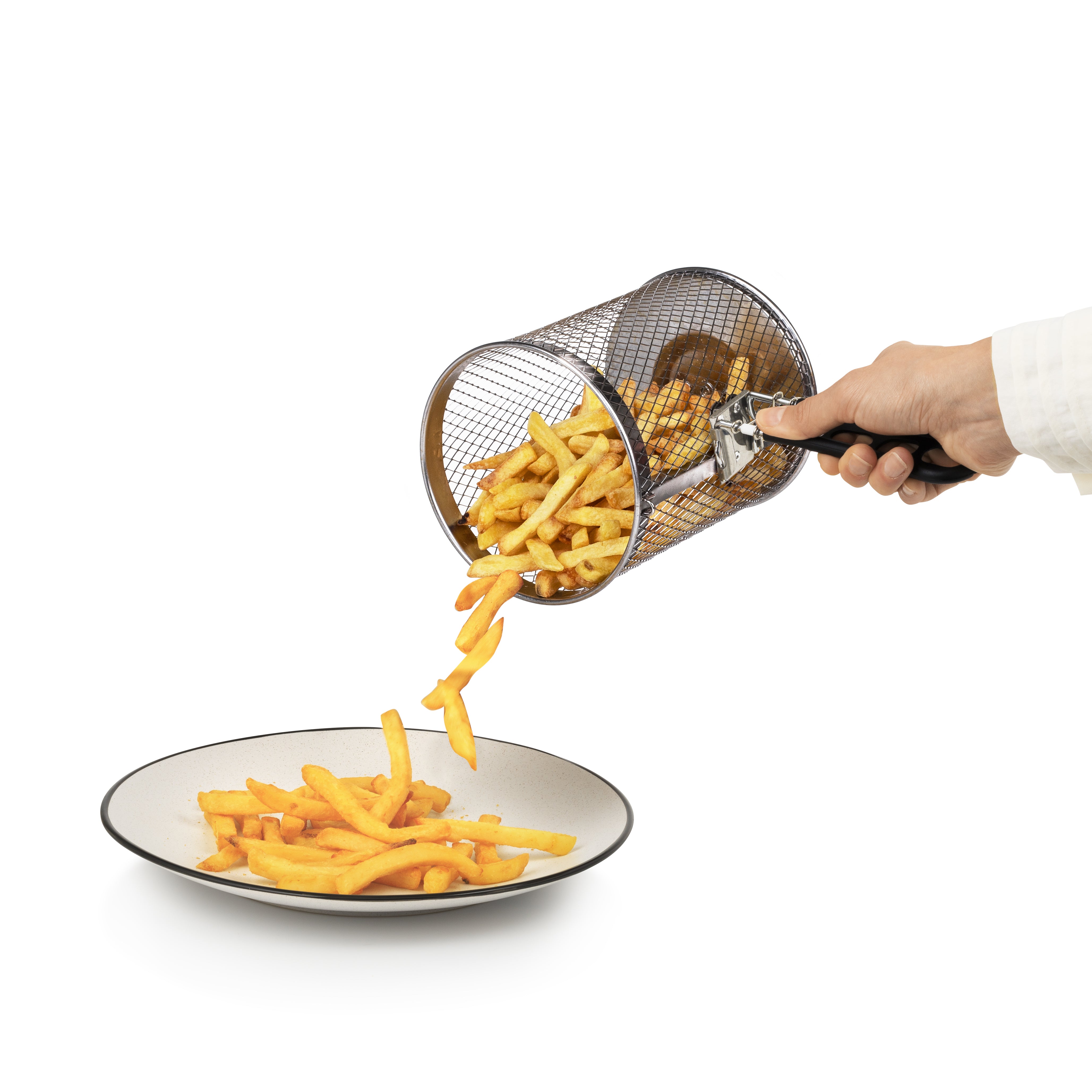 e ElectricalStuff.se Princess 182065 Single 10 l Fristående 1500 W Varmluftsfritös Silver Princess 01.182065.01.001 871301