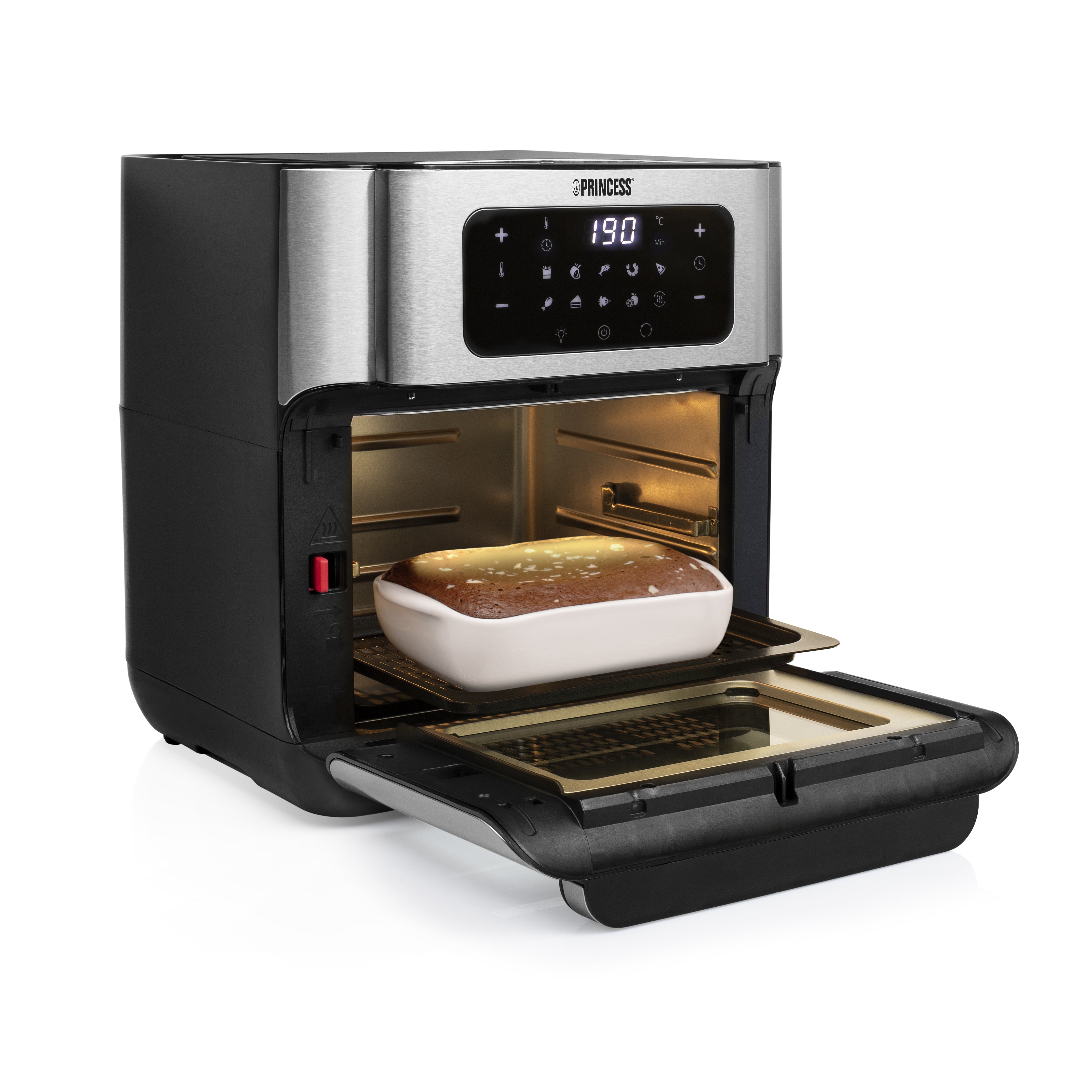 Single 10 l Fristående 1500 W Varmluftsfritös Silver Princess 01.182065.01.001 8713016091451 Fritöser 182065 www.electric