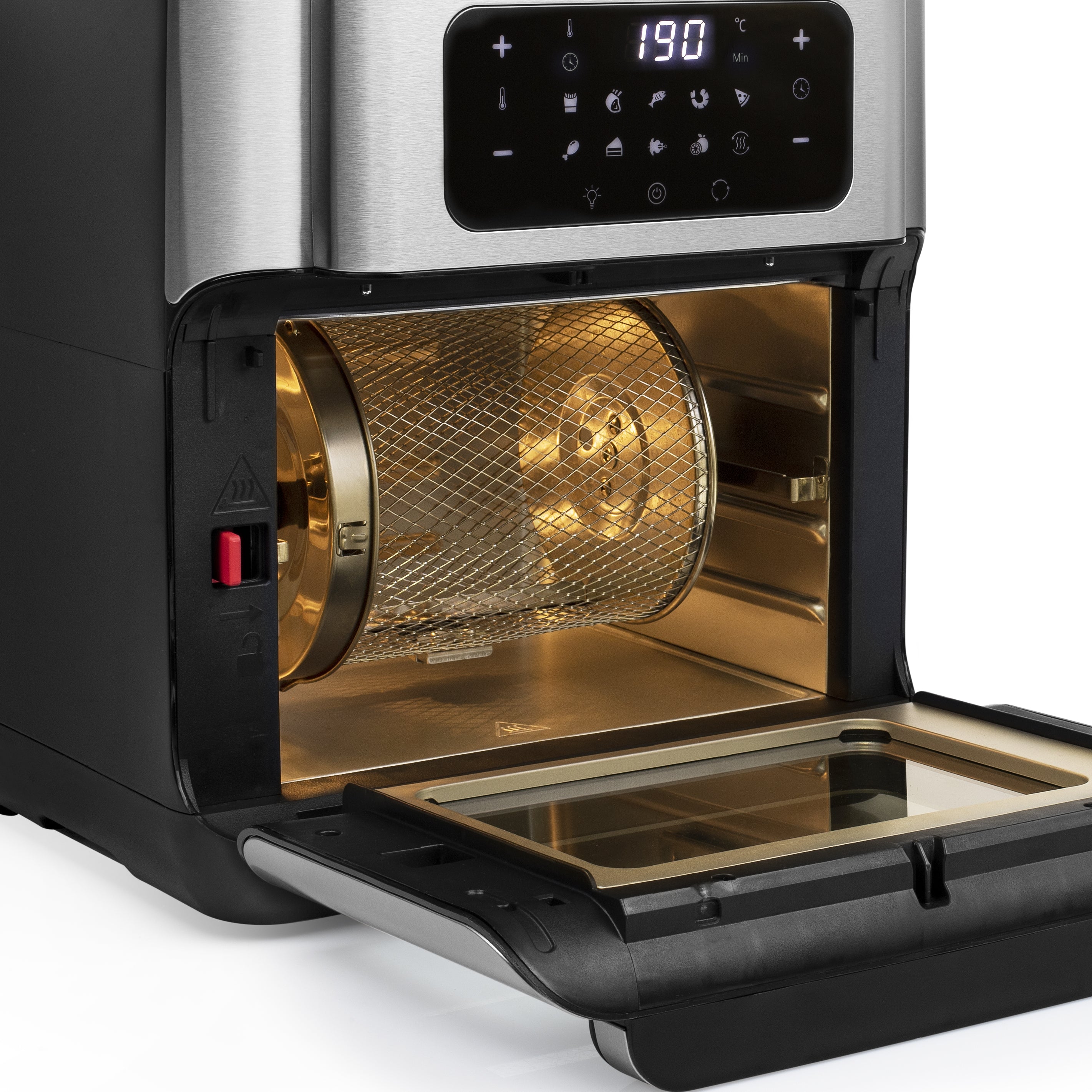 Fristående 1500 W Varmluftsfritös Silver Princess 01.182065.01.001 8713016091451 Fritöser 182065 www.electricalstuff.se El