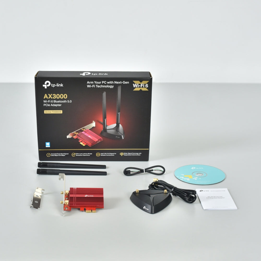 alStuff.se TP-Link Archer TX3000E Intern WLAN / Bluetooth 2402 Mbit/s TP-Link ARCHER TX3000E 6935364088897 Nätverkskort