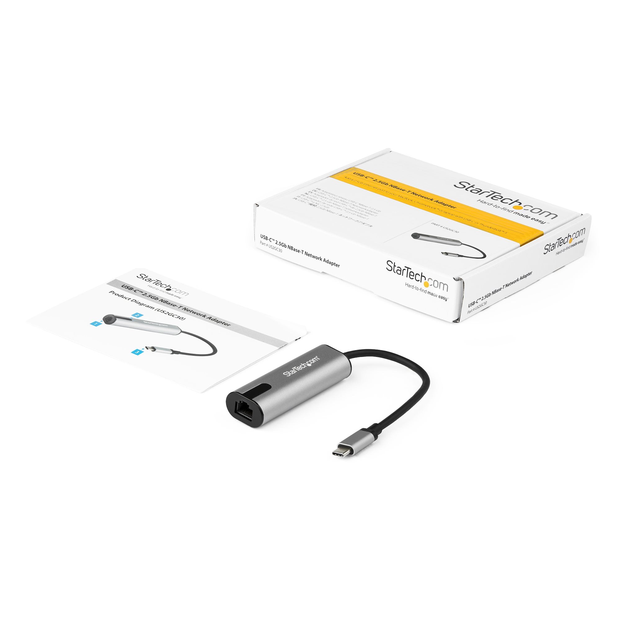 ctricalstuff.se ElectricalStuff.se StarTech.com USB 3.0 Type-C till 2,5 Gigabit Ethernet-adapter - 2.5GBASE-T StarTech.com