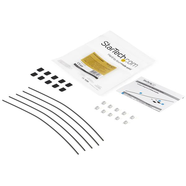 kerhetslåskablar - paket med 5 - stål - justerbar StarTech.com CONNLOCKPK5 0065030884068|065030884068 Kabelsamlare Säkerhe