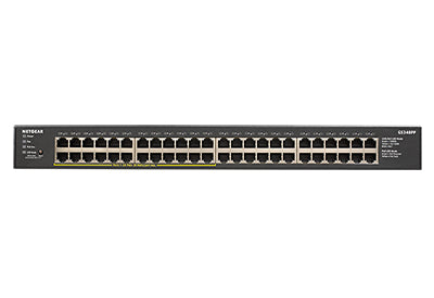 thernet (PoE) stöd Svart NETGEAR GS348PP-100EUS 0606449145588|606449145588 Nätverksswitchar GS348PP www.electricalstuff.se