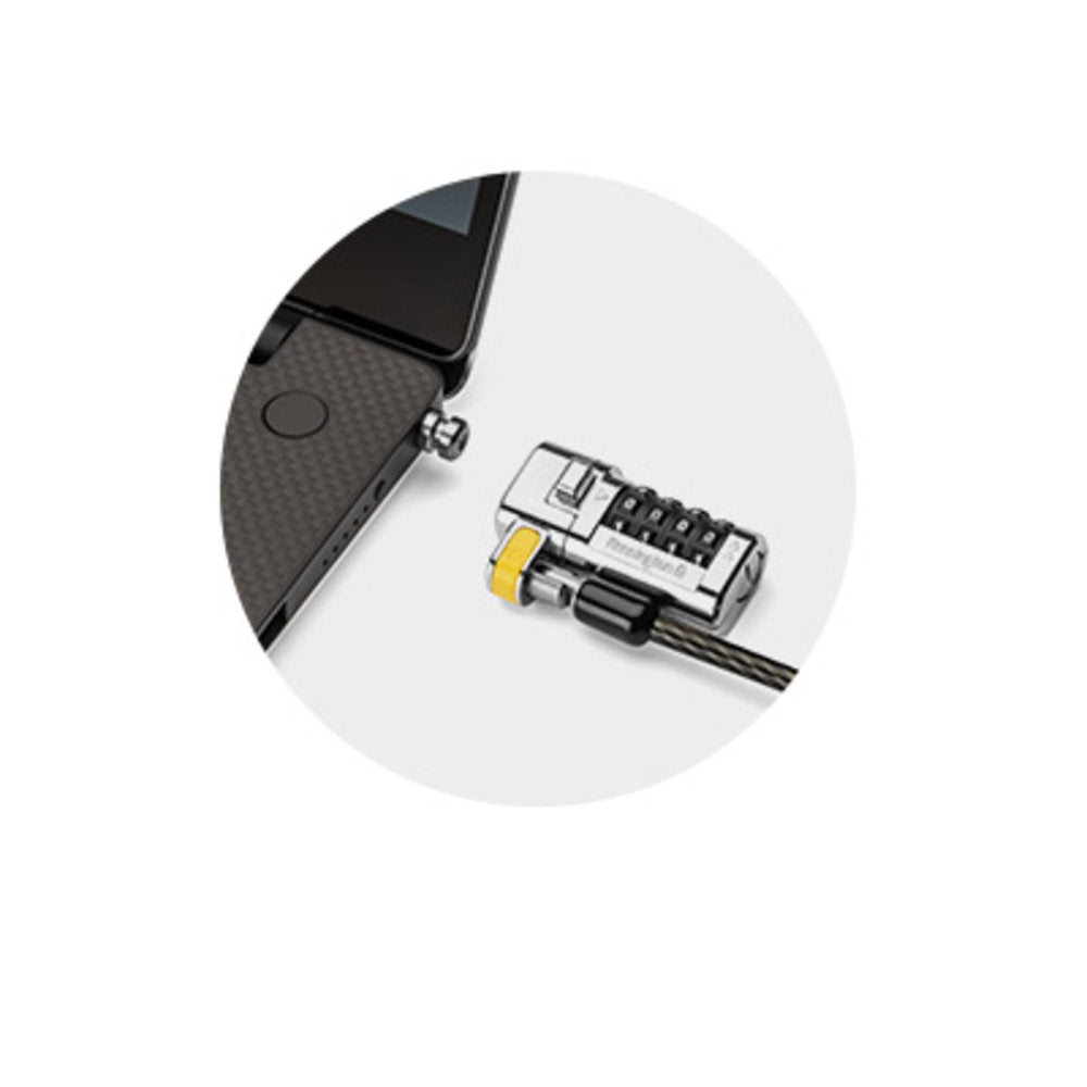 Kensington K68105EU 5028252606110 Kabellås ClickSafe® Universal Combination Laptop Lock www.electricalstuff.se Electrical