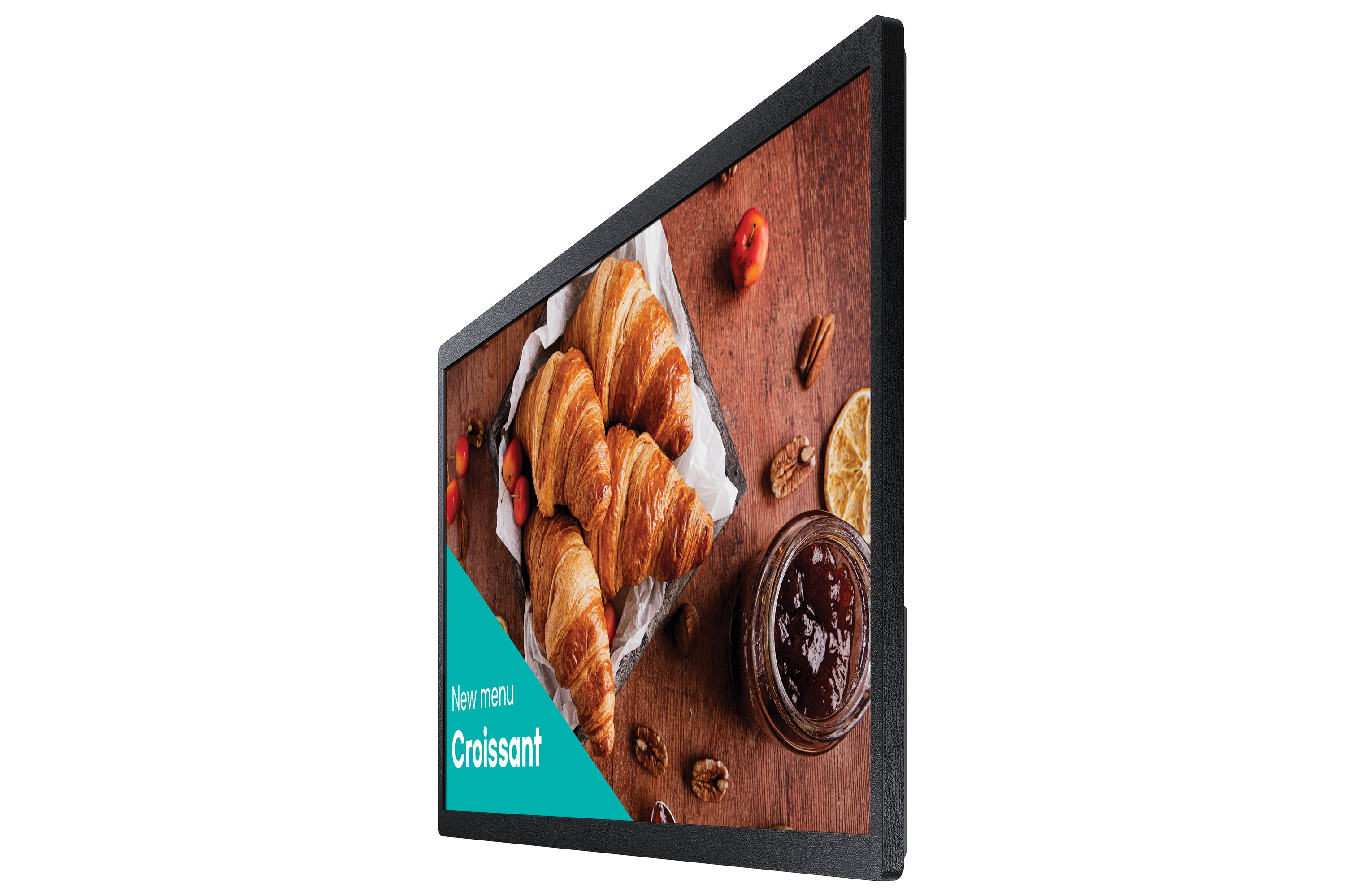 Samsung QB24C Platt skärm för digital skyltning 61 cm (24") LED Wi-Fi 250 cd/m² Full HD Svart Inbyggd processor Tizen 16/7