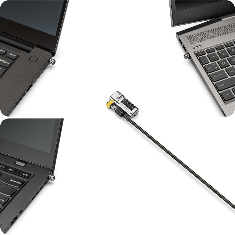 ngton ClickSafe® Universal Combination Laptop Lock Kensington K68105EU 5028252606110 Kabellås ClickSafe® Universal Combina