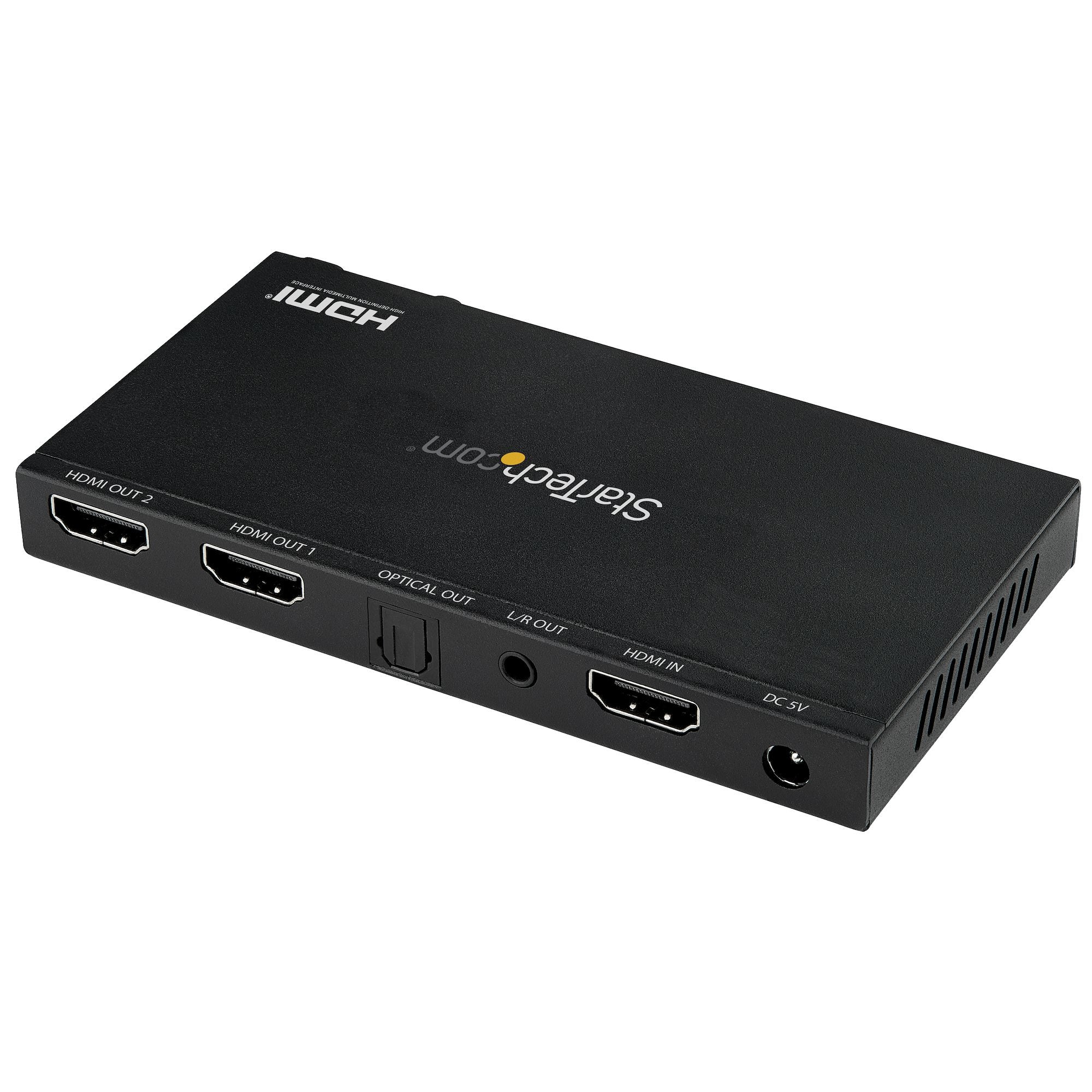 ST122HD20S 0065030883573|065030883573 Videoskalningsutrustning 2-ports HDMI-splitter - 4K 60Hz med inbyggd skalning www.el