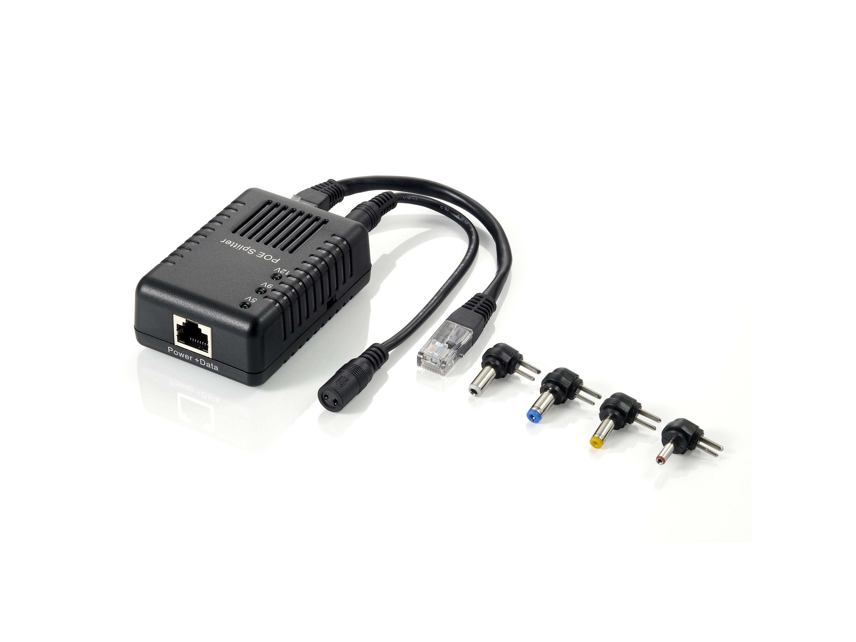 www.electricalstuff.se ElectricalStuff.se LevelOne POS-1002 nätverksdelare Strömförsörjning via Ethernet (PoE) stöd Svart