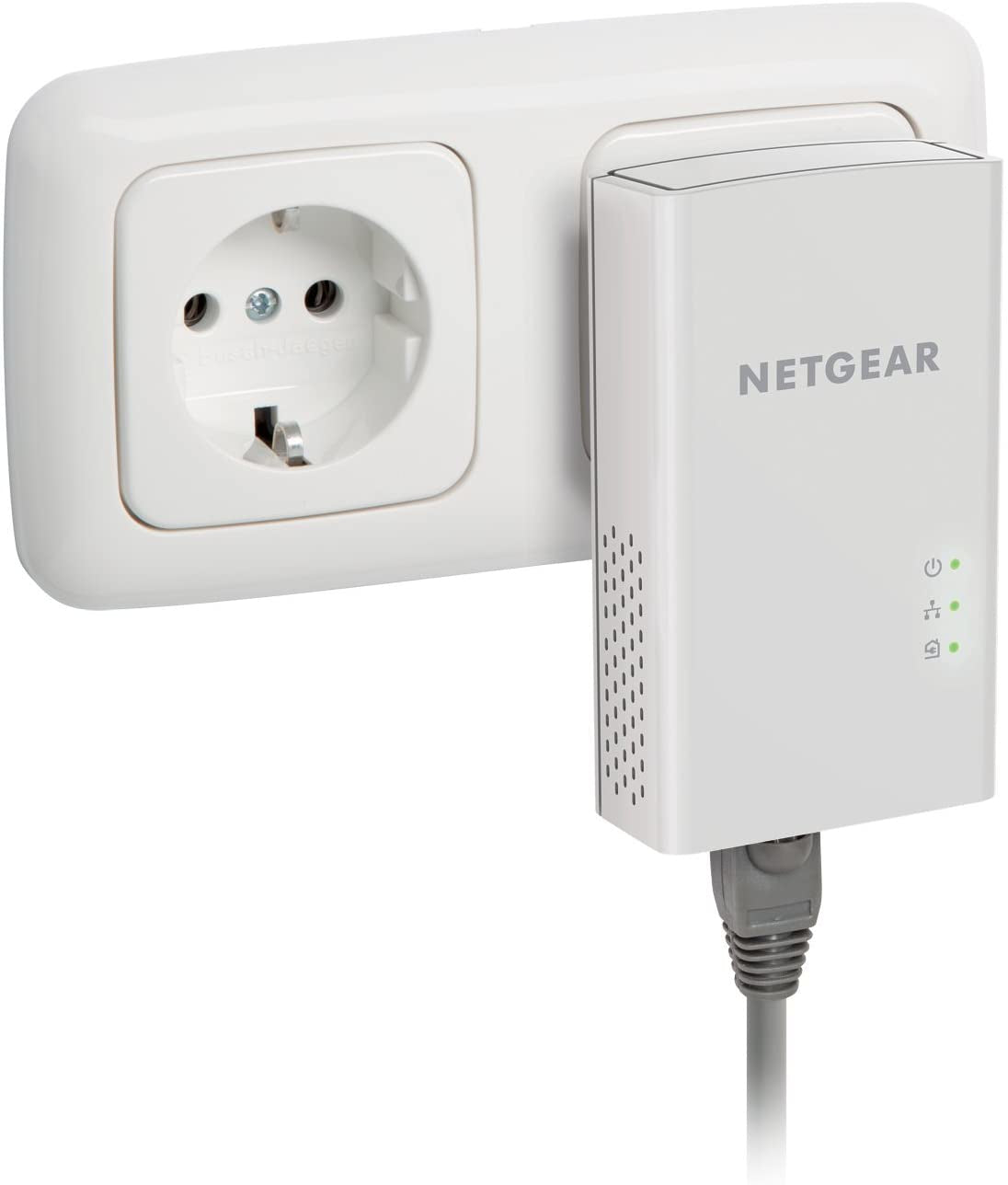 ricalStuff.se NETGEAR PLW1000 1000 Mbit/s Nätverksansluten (Ethernet) Wi-Fi Vit NETGEAR PLW1000-100PES 0606449109863|60644