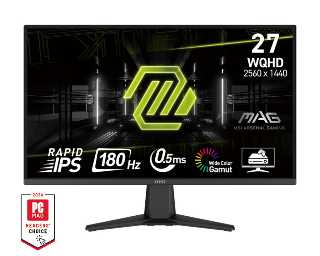 www.electricalstuff.se ElectricalStuff.se MSI MAG 275QF platta pc-skärmar 68,6 cm (27") 2560 x 1440 pixlar Wide Quad HD LC