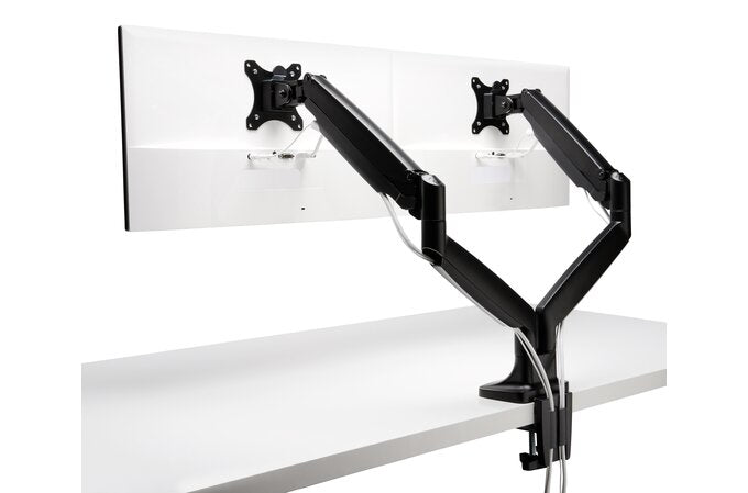 tuff.se ElectricalStuff.se Kensington SmartFit® engrepps monitorarmar – Svart dubbel Kensington K59601WW 0085896596011|085