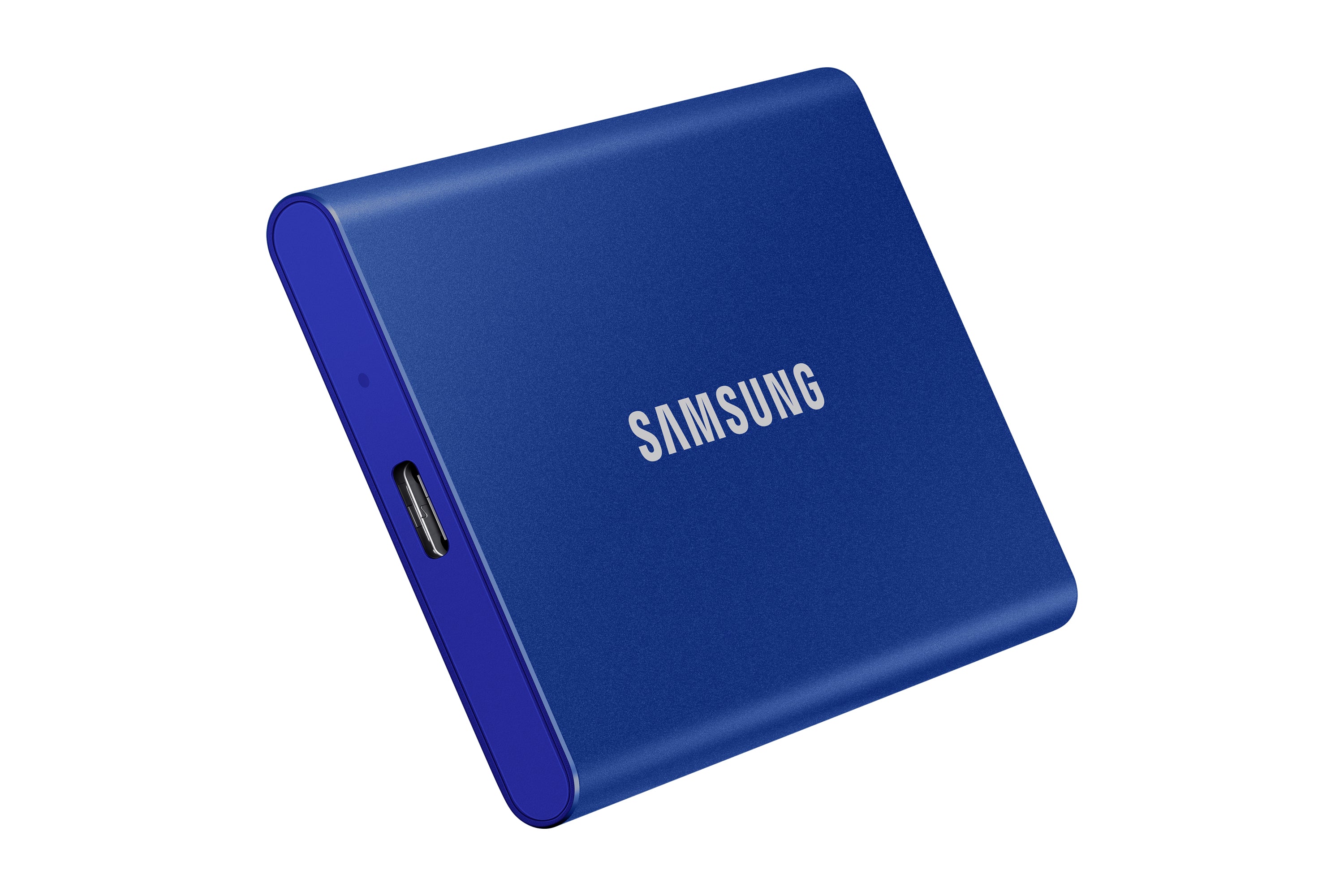 ) Blå Samsung MU-PC2T0H/WW 8806090312403|0887276396965|887276396965 Externa SSD-Hårddiskar Portable SSD T7 www.electricals