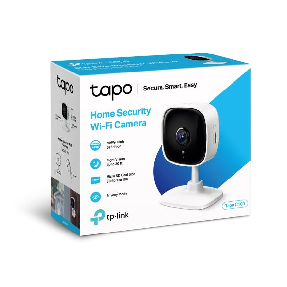 00 0840030700507|840030700507 Bevakningskameror Tapo C100 www.electricalstuff.se ElectricalStuff.se TP-Link Tapo C100 IP-