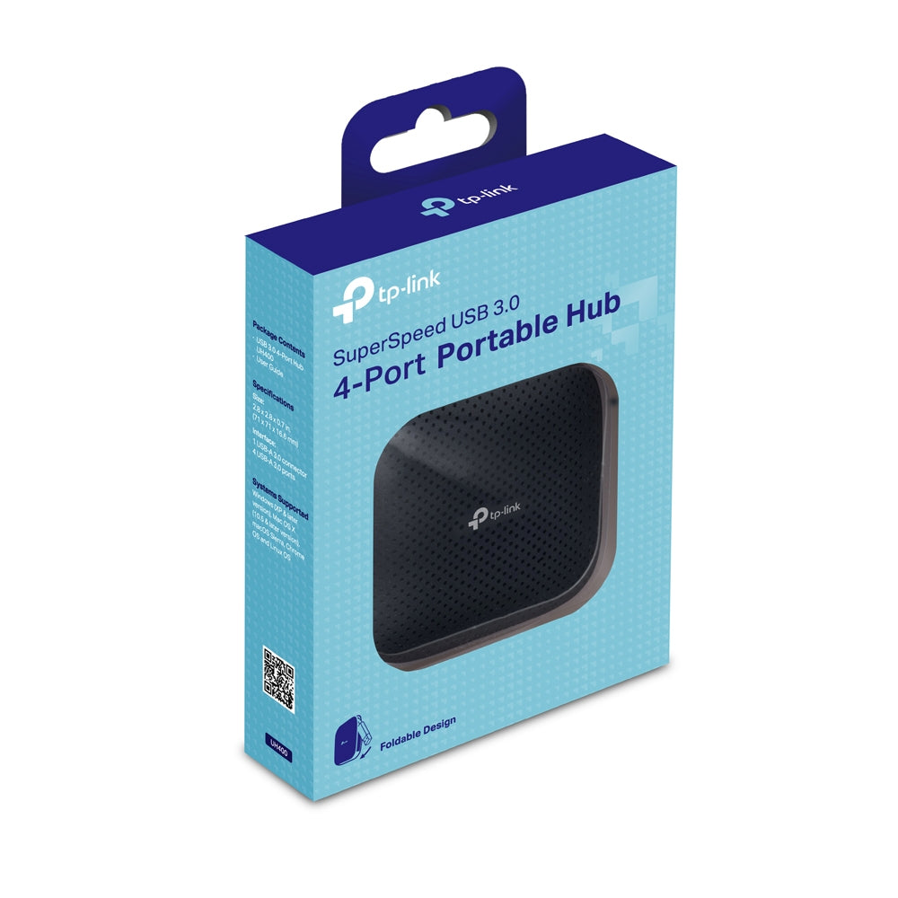 UH400 www.electricalstuff.se ElectricalStuff.se TP-Link UH400 gränssnittshubbar USB 3.2 Gen 1 (3.1 Gen 1) Type-A 5000 M