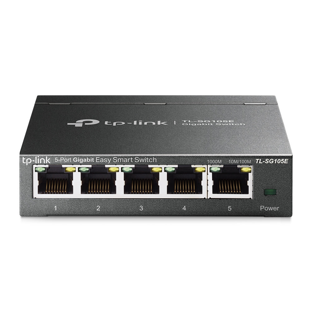 www.electricalstuff.se ElectricalStuff.se TP-Link TL-SG105E nätverksswitchar hanterad L2 Gigabit Ethernet (10/100/1000) Sv