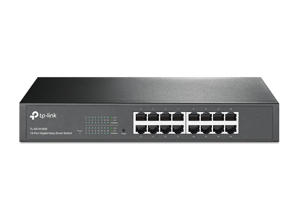www.electricalstuff.se ElectricalStuff.se TP-Link TL-SG1016DE nätverksswitchar hanterad L2 Gigabit Ethernet (10/100/1000)