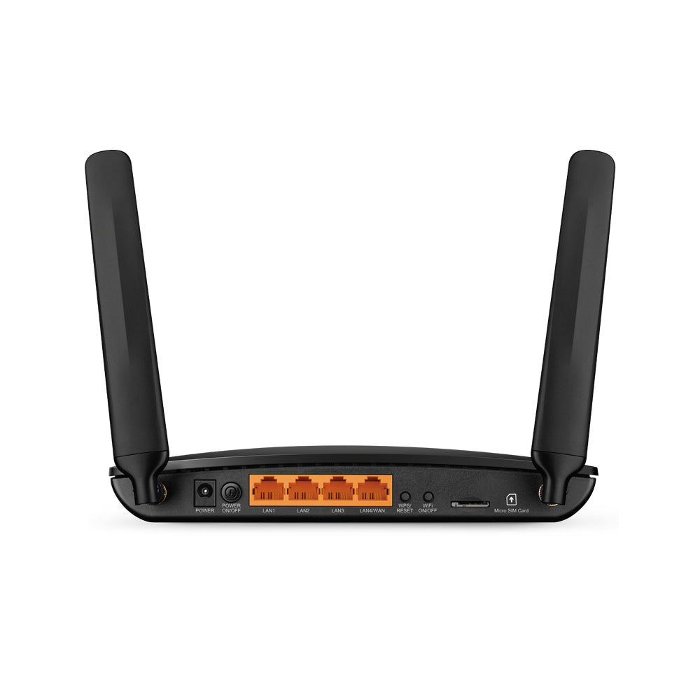Snabb Ethernet Singel-band (2,4 GHz) 4G Svart TP-Link TL-MR6400 Trådlösa Routrar TL-MR6400 www.electricalstuff.se Electr