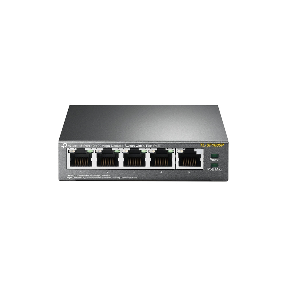 www.electricalstuff.se ElectricalStuff.se TP-Link TL-SF1005P nätverksswitchar Ohanterad Fast Ethernet (10/100) Strömförsör