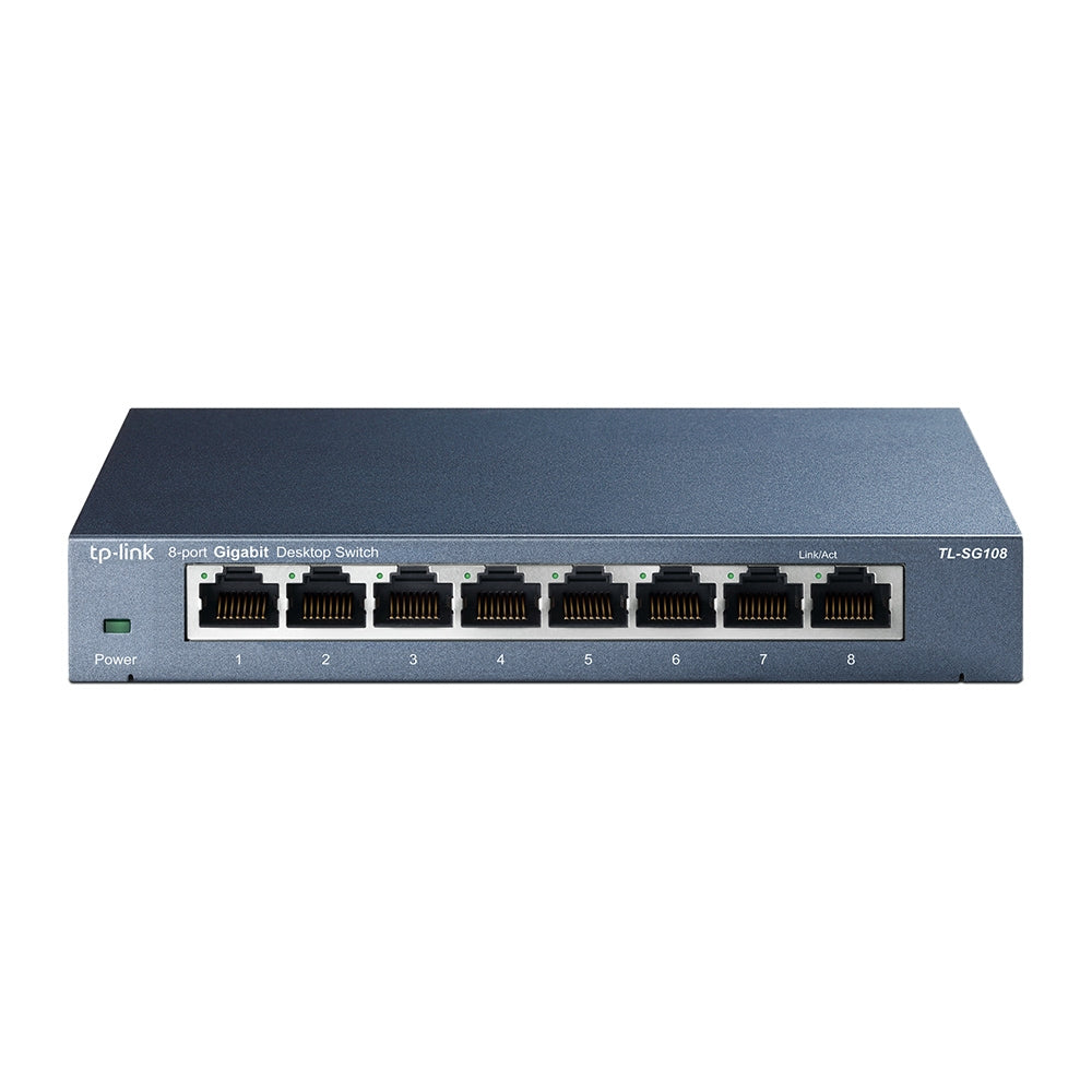 www.electricalstuff.se ElectricalStuff.se TP-Link TL-SG108 nätverksswitchar Ohanterad L2 Gigabit Ethernet (10/100/1000) Sv