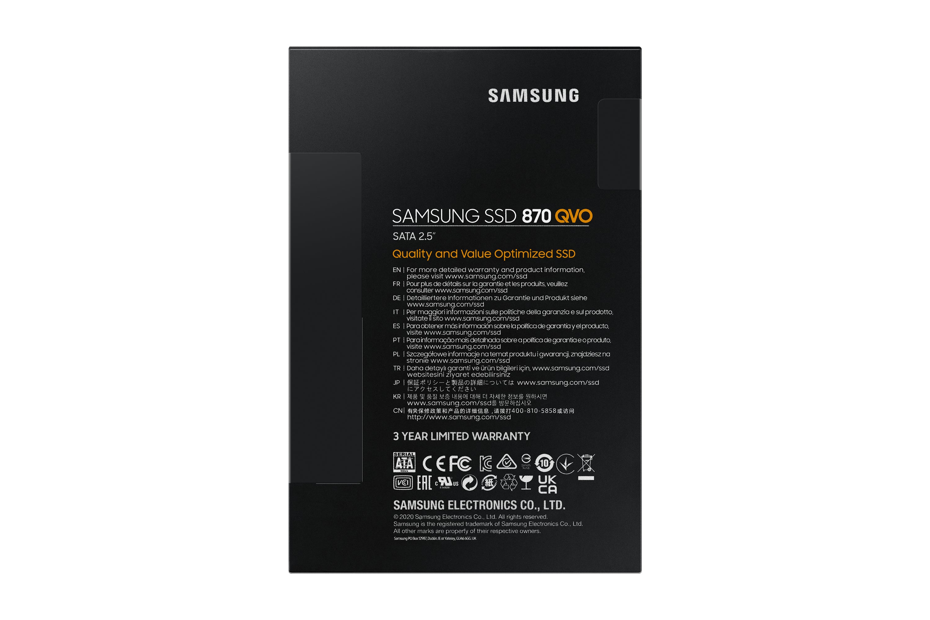 77Q1T0 www.electricalstuff.se ElectricalStuff.se Samsung MZ-77Q1T0 1 TB 2.5" Serial ATA III QLC Samsung MZ-77Q1T0BW 880609
