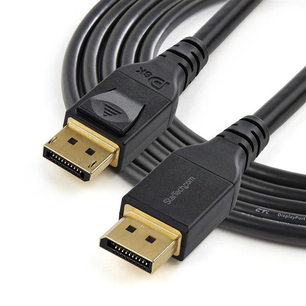 playport-Kablar 4 m DisplayPort 1.4-kabel - VESA-certifierad www.electricalstuff.se ElectricalStuff.se StarTech.com 4 m