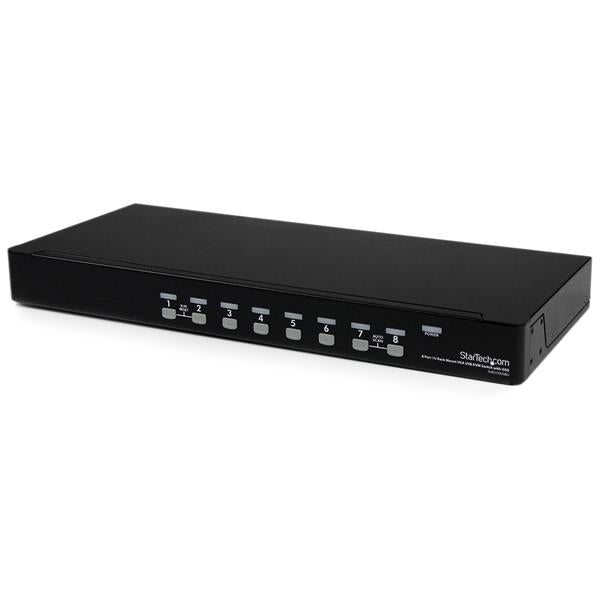 www.electricalstuff.se ElectricalStuff.se StarTech.com SV831DUSBU KVM-switchar Rackmontering Svart StarTech.com SV831DUSBU