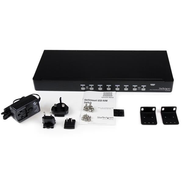 069060236316 KVM-Switchar SV831DUSBU www.electricalstuff.se ElectricalStuff.se StarTech.com SV831DUSBU KVM-switchar Rack