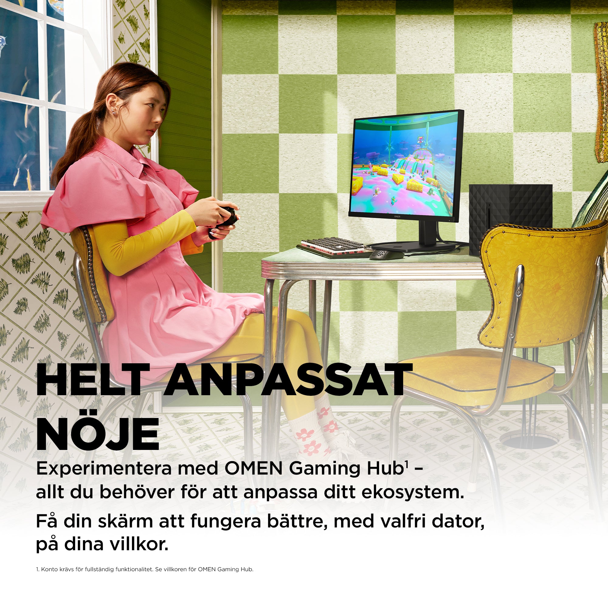 EN 27 tum FHD 165 Hz Gaming-skärm – OMEN 27 HP 780F9AA#ABB 0197029614865|197029614865 Platta Pc-Skärmar OMEN by HP OMEN 27