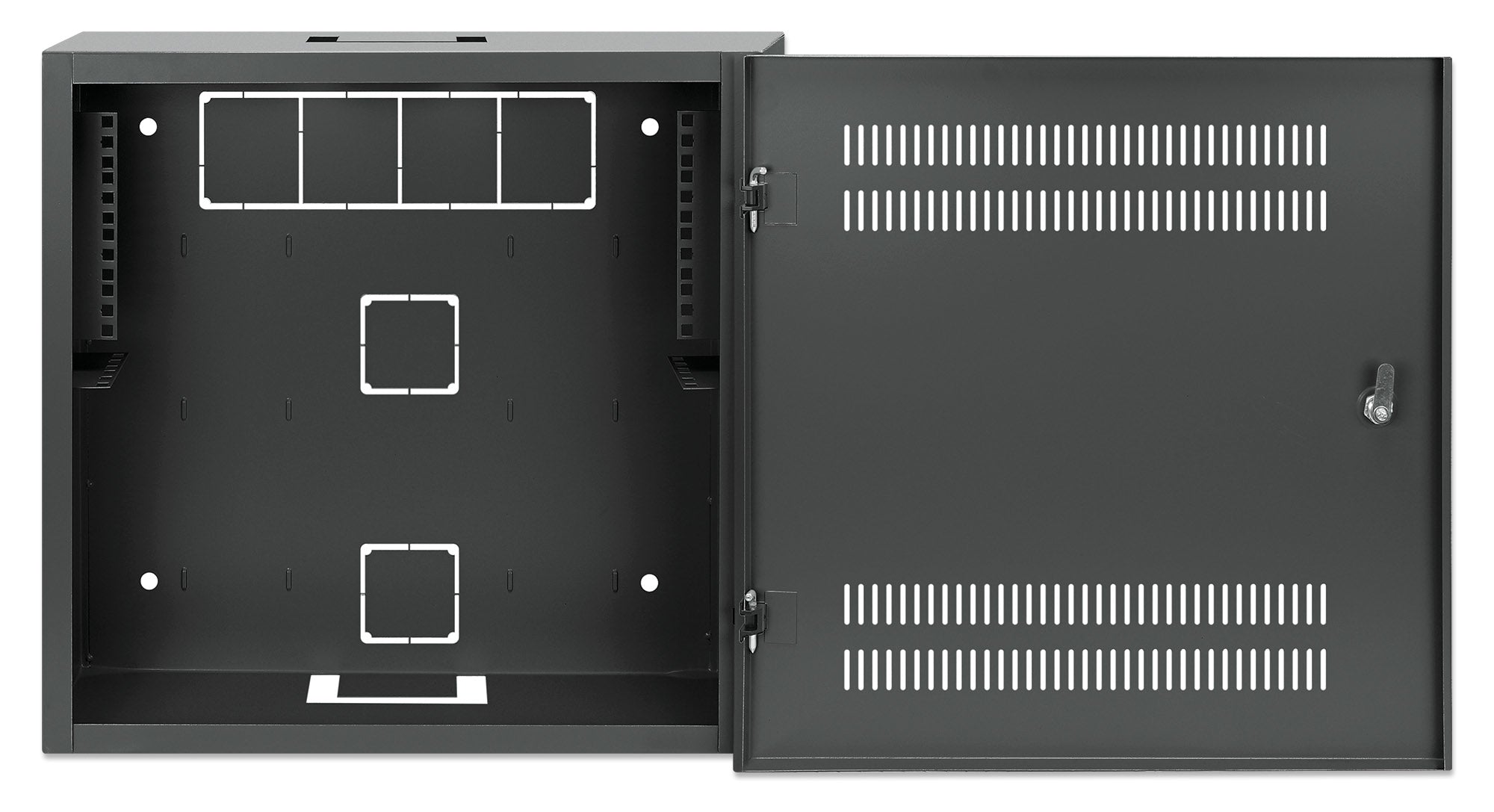 tricalStuff.se Intellinet 713689 rack 2U/4U Väggmonterad rack Svart Intellinet 713689 0766623713689|766623713689 Rack 71