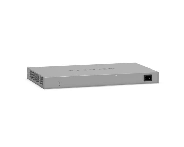 uff.se NETGEAR GS724TPv3 hanterad L2 Gigabit Ethernet (10/100/1000) Strömförsörjning via Ethernet (PoE) stöd Grå NETGEAR G