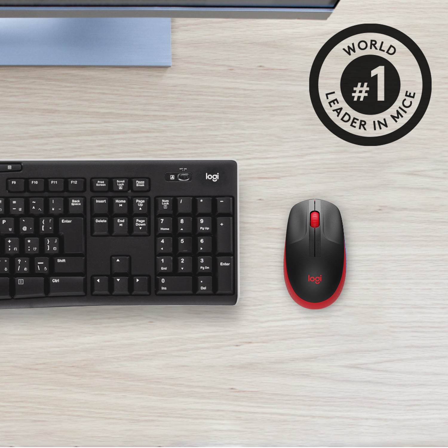 90 www.electricalstuff.se ElectricalStuff.se Logitech M190 datormöss Kontor Ambidextrous RF Trådlös Optisk 1000 DPI Logite
