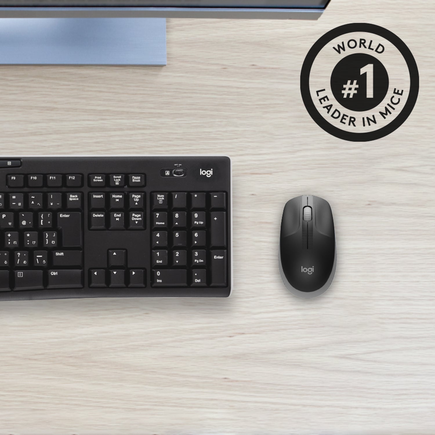 90 www.electricalstuff.se ElectricalStuff.se Logitech M190 datormöss Kontor Ambidextrous RF Trådlös Optisk 1000 DPI Logite