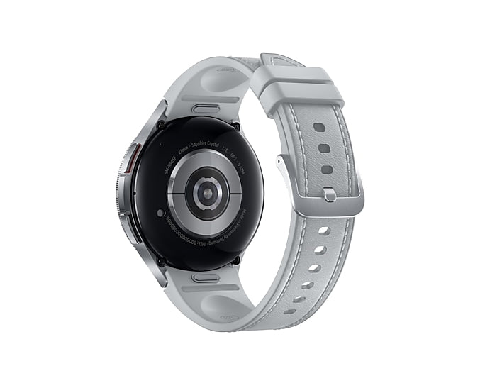 (1.5") OLED 47 mm Digital 480 x 480 pixlar Pekskärm Silver Wi-Fi GPS Samsung SM-R965FZSADBT 8806095076461 Smartklockor och T