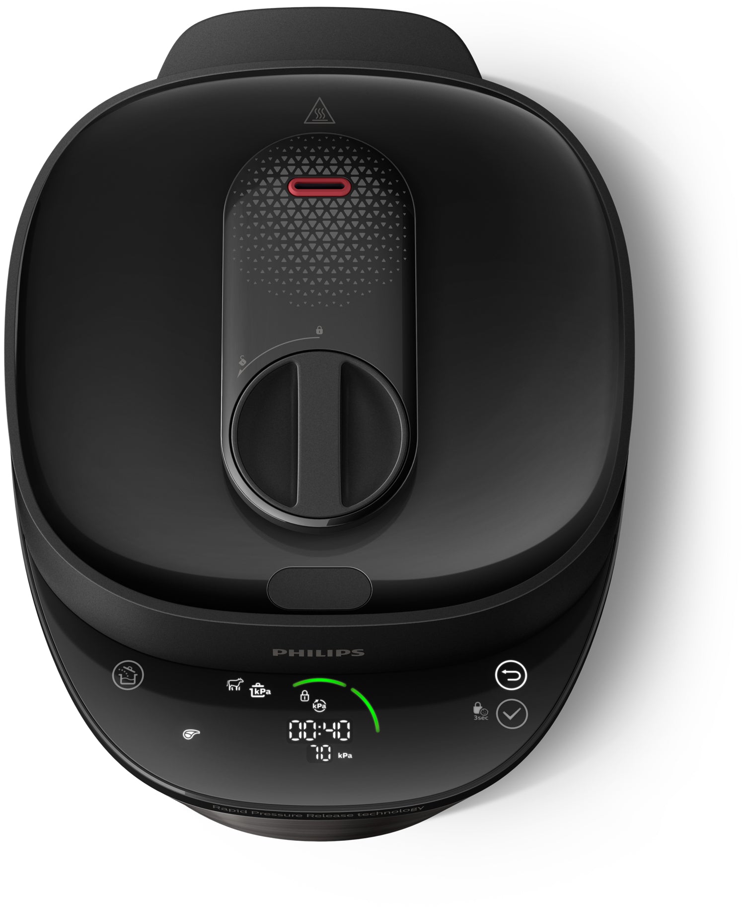 Svart 1000 W Philips HD2151/40 8710103988670 Elektriska Tryckkokare HD2151/40 www.electricalstuff.se ElectricalStuff.se