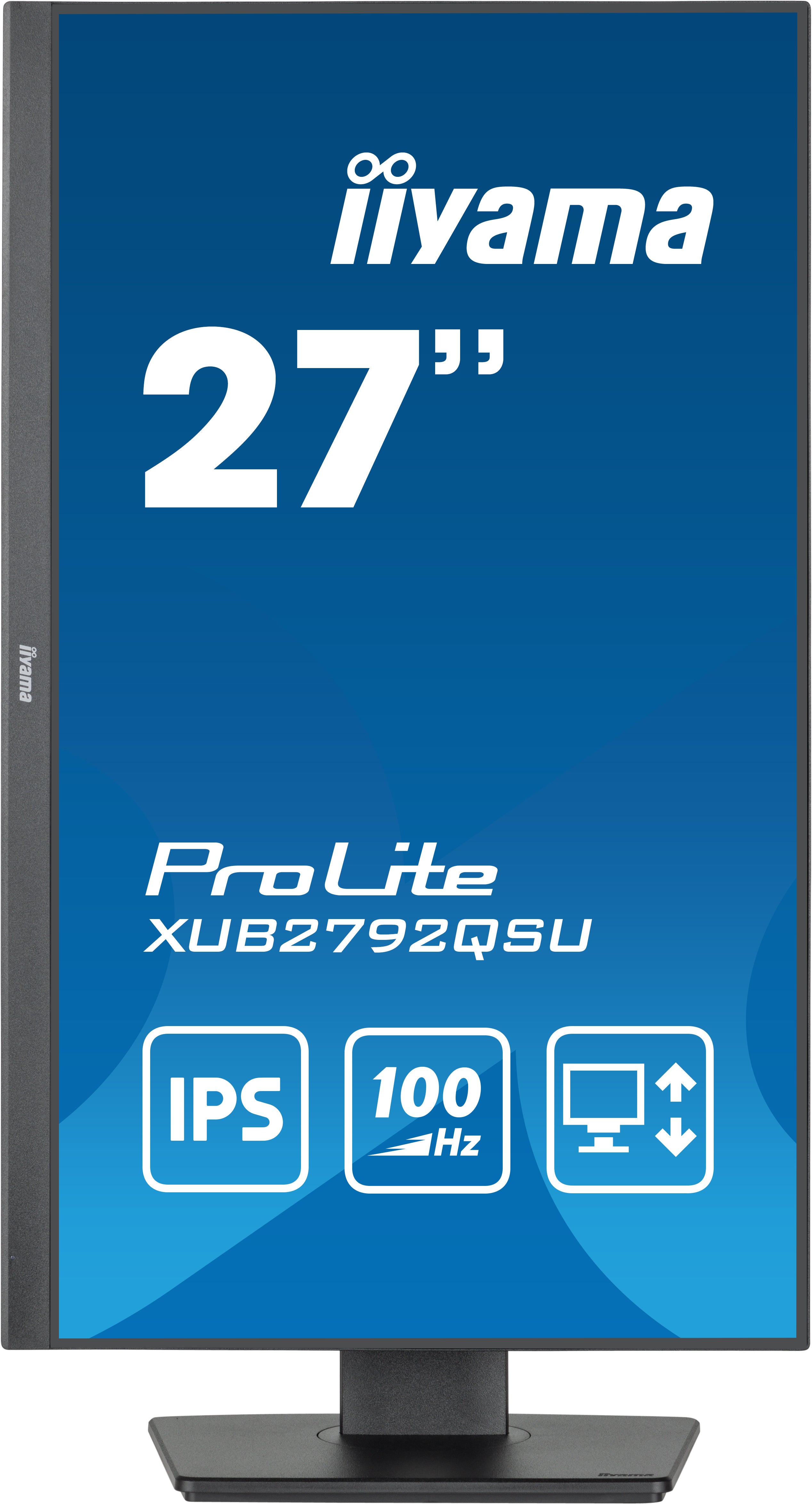 Full HD LED Svart iiyama XUB2792QSU-B6 4948570122615 Platta Pc-Skärmar ProLite XUB2792QSU-B6 www.electricalstuff.se Electr