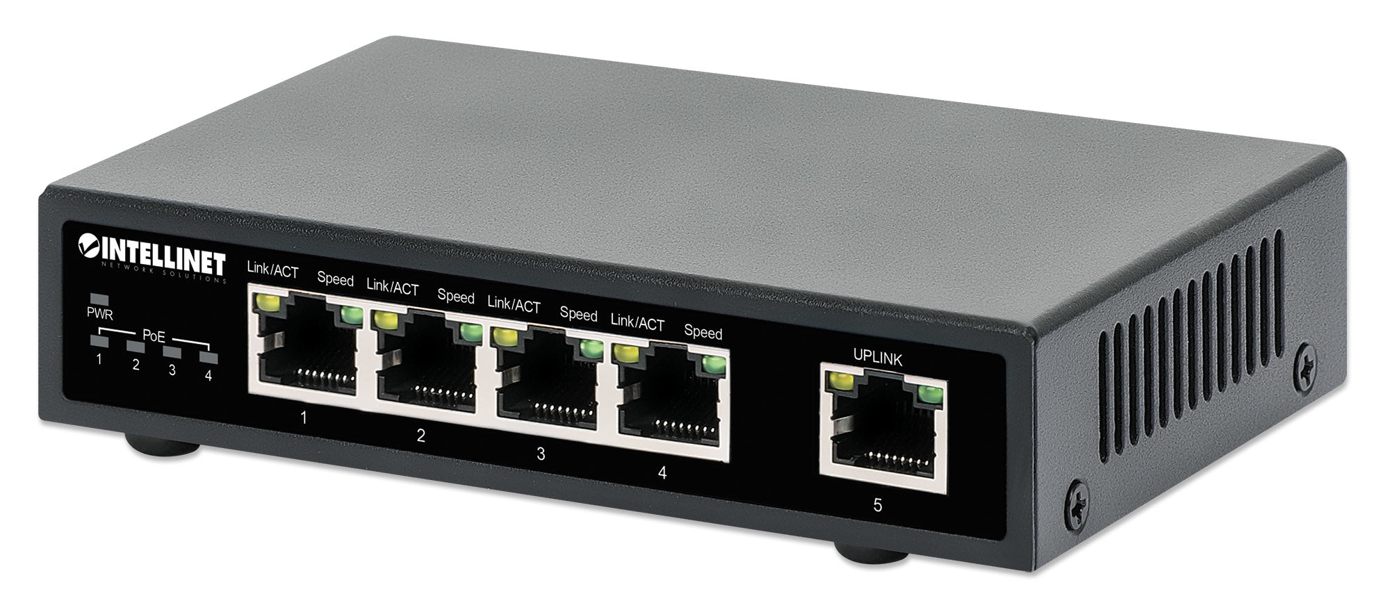 www.electricalstuff.se ElectricalStuff.se Intellinet 561839 nätverksswitchar Gigabit Ethernet (10/100/1000) Strömförsörjni