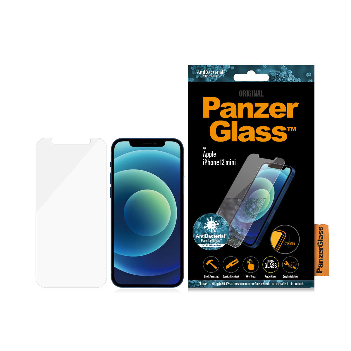 e ElectricalStuff.se PanzerGlass 2707 skärm- och baksidesskydd till mobiltelefon Genomskinligt skärmskydd Apple 1 styck Pa