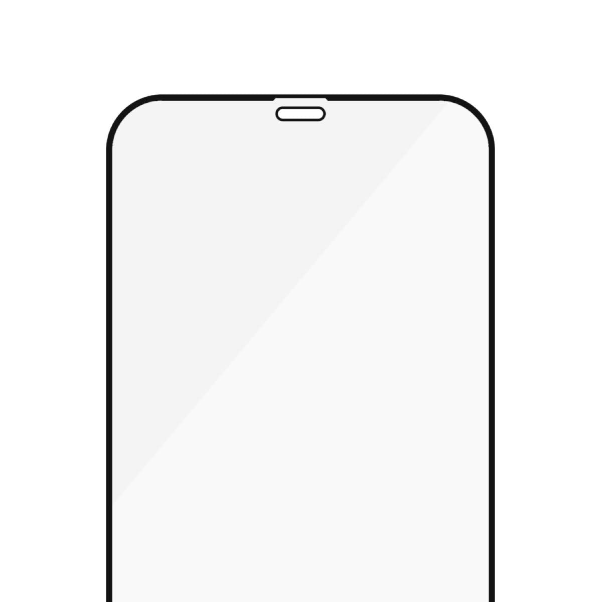 m- och baksidesskydd till mobiltelefon Genomskinligt skärmskydd Apple 1 styck PanzerGlass 2711 5711724027116 Skärm- och Baks