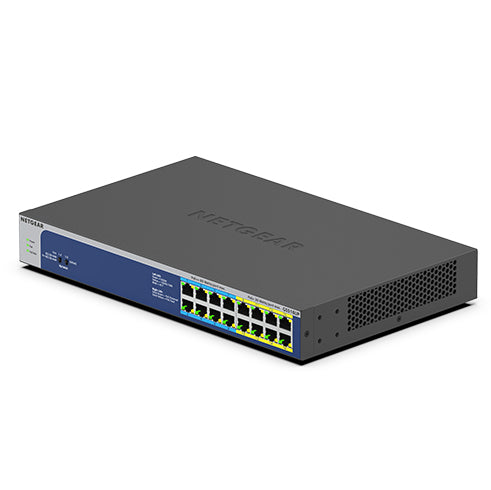 thernet (PoE) stöd Grå NETGEAR GS516UP-100EUS 0606449149746|606449149746|10606449149743 Nätverksswitchar GS516UP www.elect