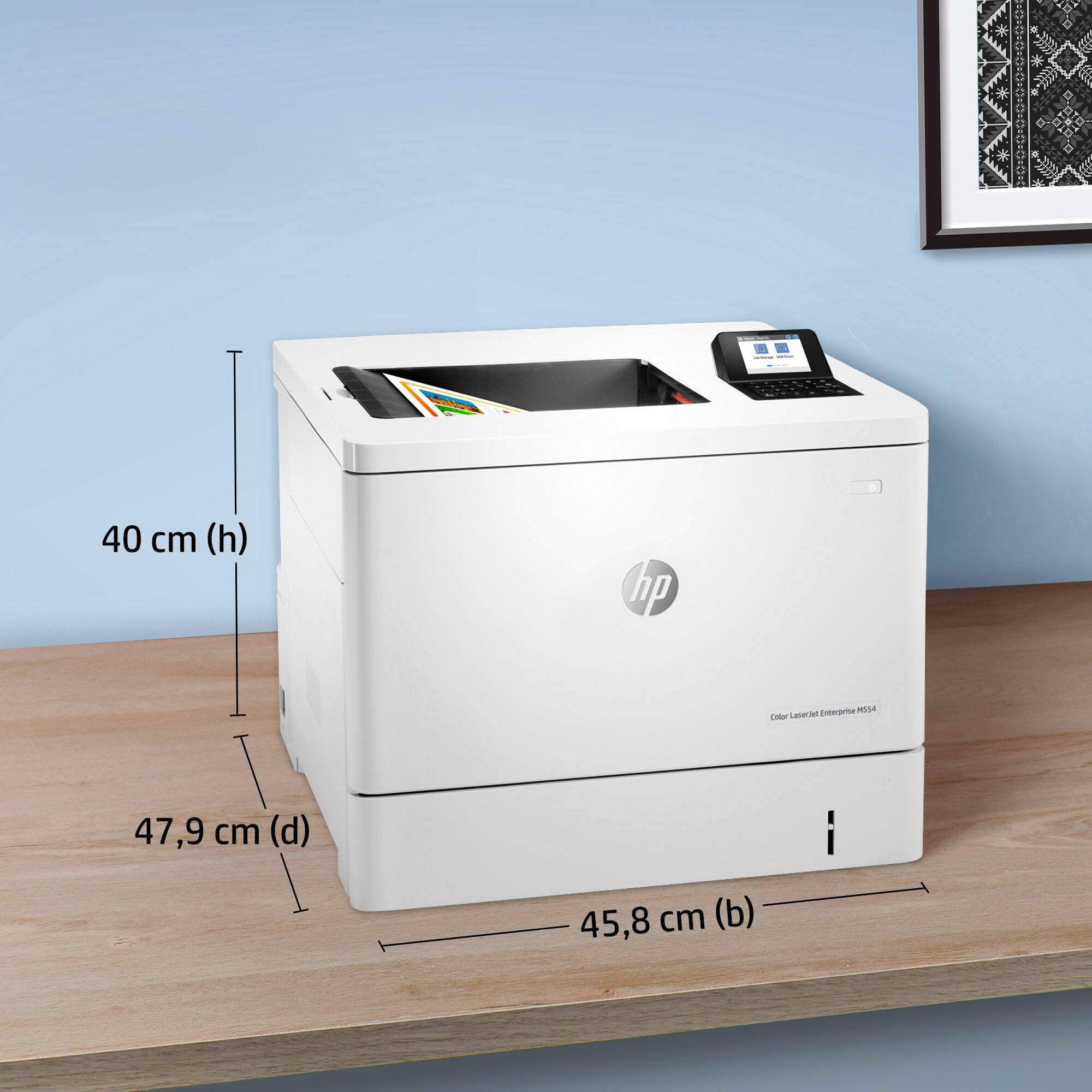 www.electricalstuff.se ElectricalStuff.se HP Color LaserJet Enterprise M554dn skrivare, Utskrift, Utskrift från USB-port p