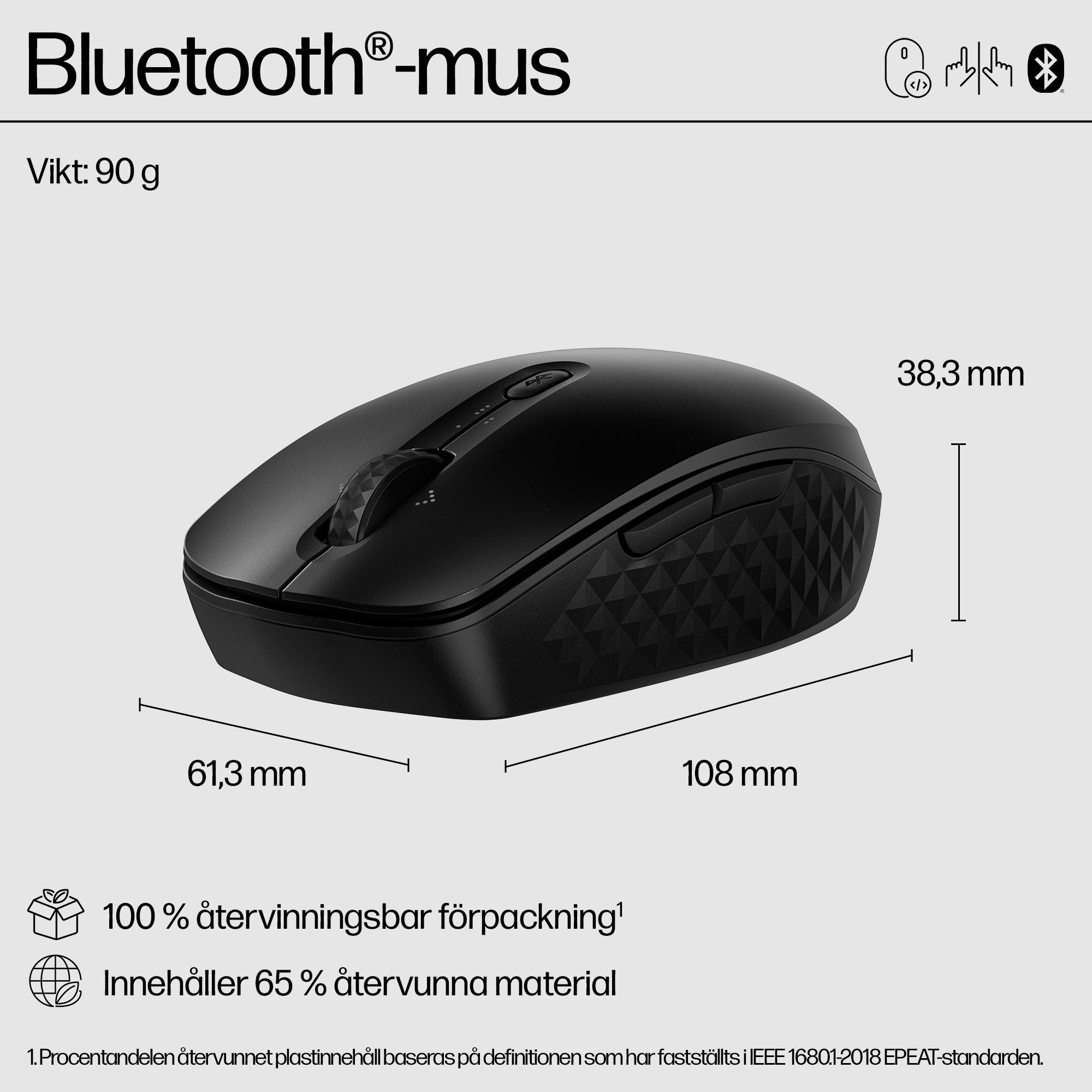 7M1D5AA#ABB 0197192652299|197192652299 Datormöss 425 programmerbar Bluetooth-mus www.electricalstuff.se ElectricalStuff.se