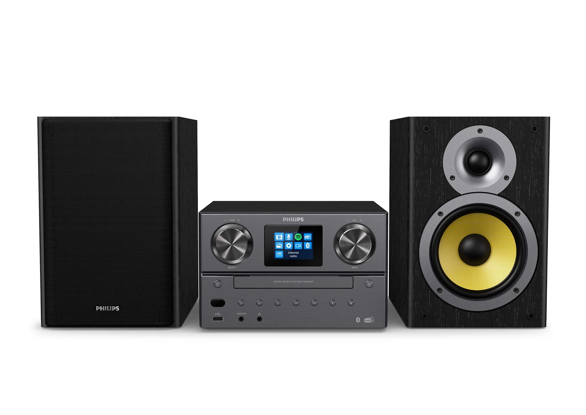 www.electricalstuff.se ElectricalStuff.se Philips TAM8905/10 hemmaljudsystem Hemmaljud mikrosystem 100 W Svart Philips TAM