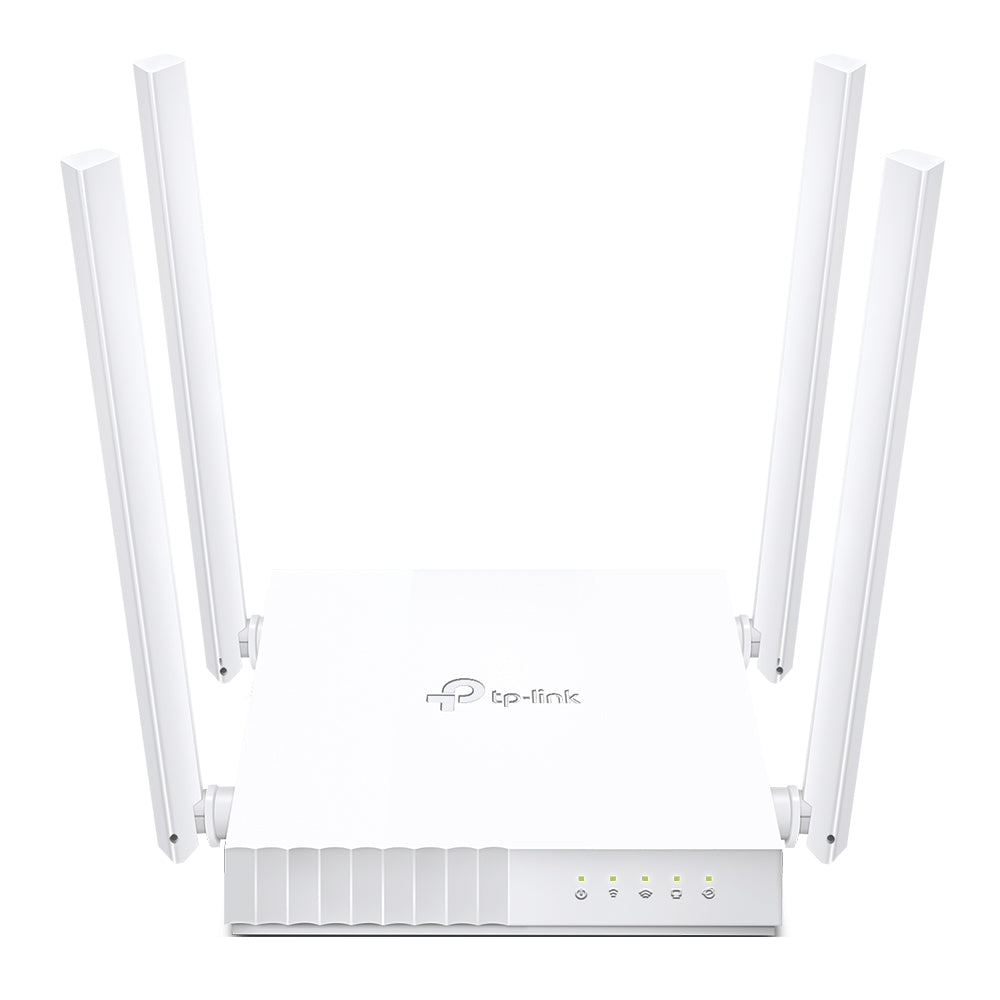 www.electricalstuff.se ElectricalStuff.se TP-Link ARCHER C24 trådlös router Snabb Ethernet Dual-band (2,4 GHz / 5 GHz) Vit