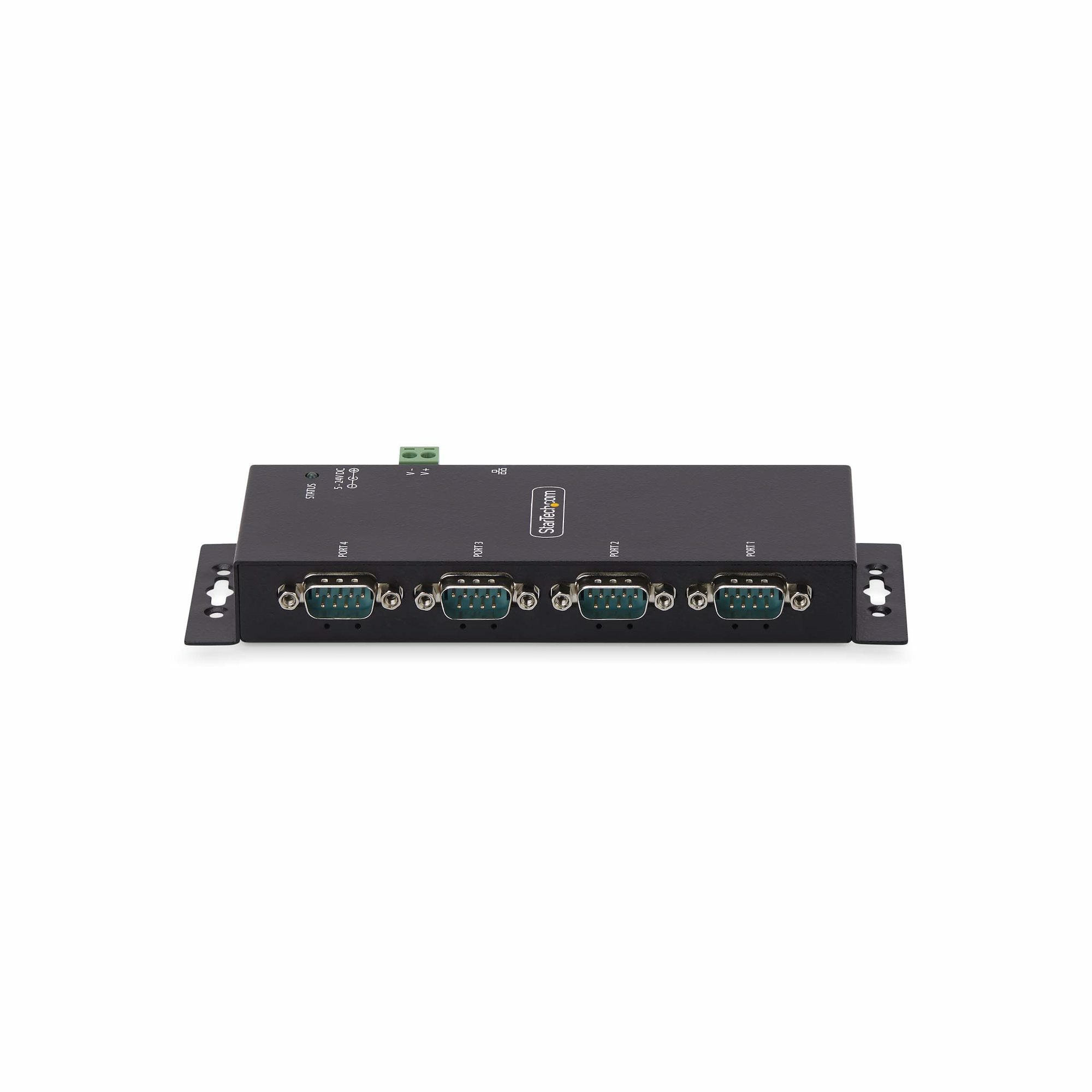 AL-ETHERNET 0065030906012|065030906012 Konverterare/Repeaters/Isolatorer 4-ports seriell till Ethernet-adapter, seriell IP