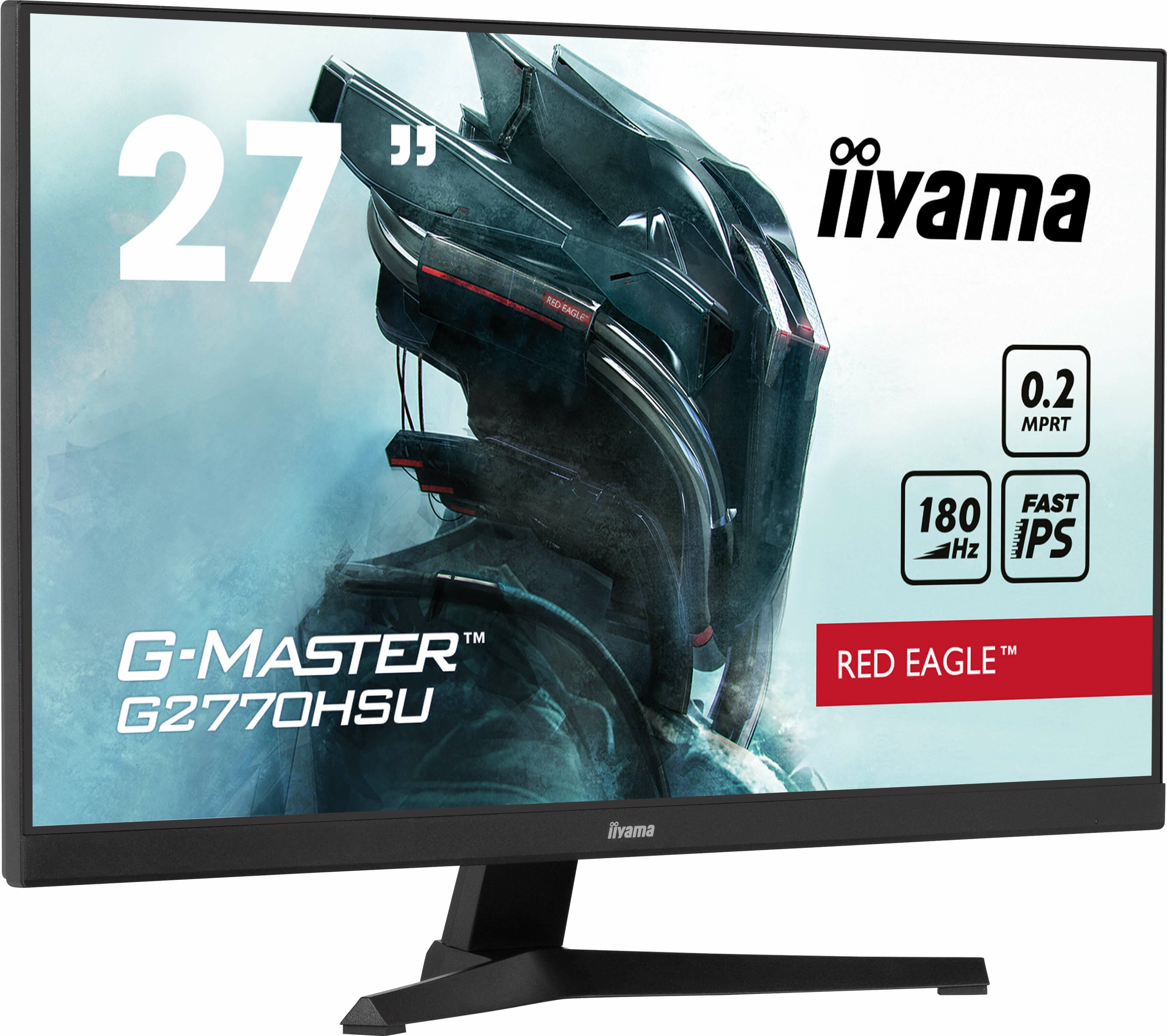 Full HD LCD Svart iiyama G2770HSU-B6 4948570123971 Platta Pc-Skärmar G-MASTER G2770HSU-B6 www.electricalstuff.se Electrical