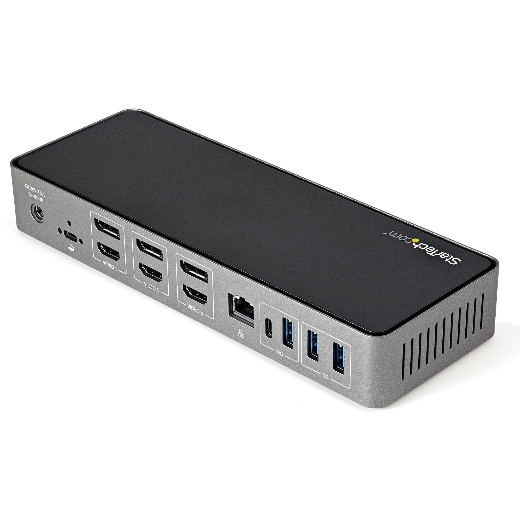 10 Gbit/sek StarTech.com DK31C3HDPDUE 0065030881944|065030881944 Dockningsstationer För Bärbara Datorer USB-C- och USB-A-d